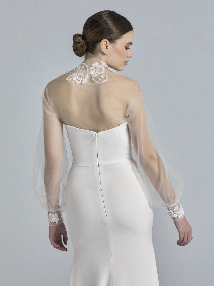 Bridal Jackets for Weddings White One