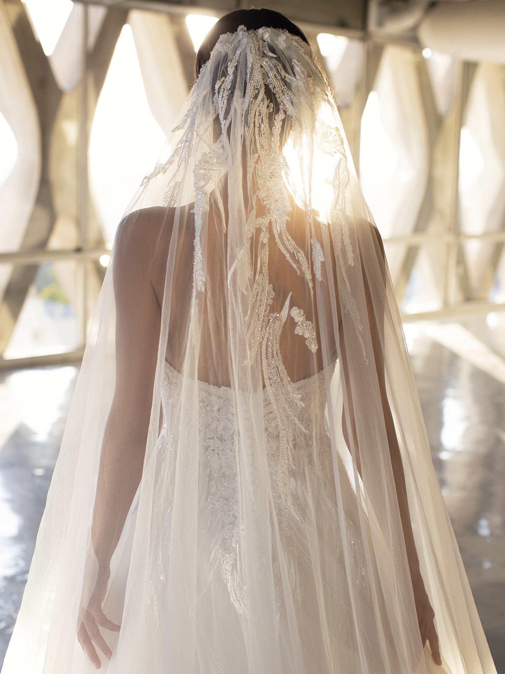 Voile mariée pronovias sales