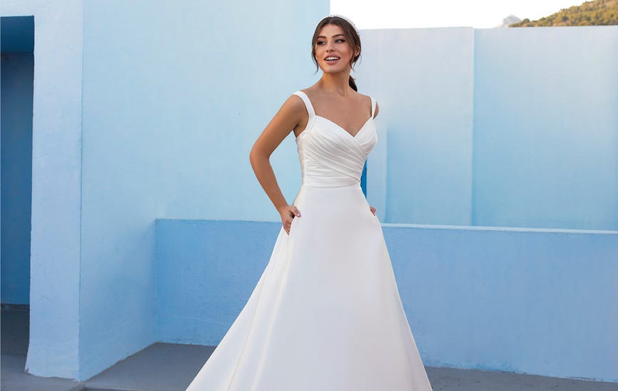 ¡Descubre el mejor corte para tu vestido de novia!  