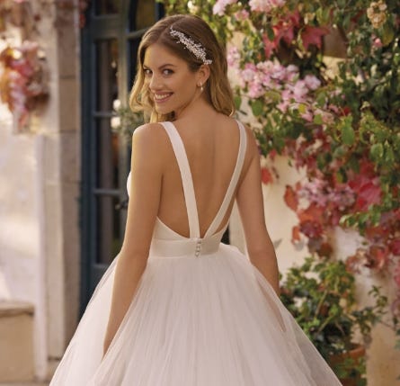 Modest Vintage Wedding Dresses Lace Beads 3D Flowers Boho Wedding Gowns Cap  Sleeve A Line Glitter Bride Dress Corset Back Mariee - AliExpress