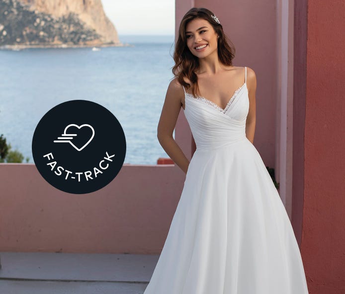 White One Find The One Wedding Dresses With A Youthful Twist